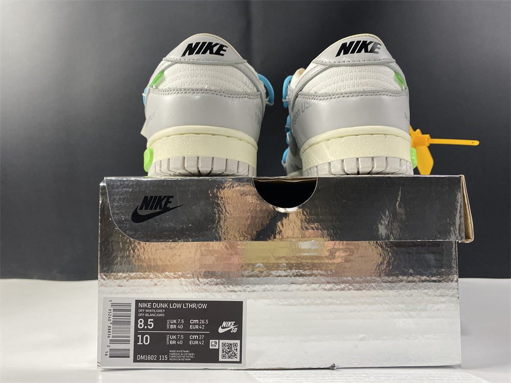 Nike Dunk Low Off-White Lot 2 DM1602-115