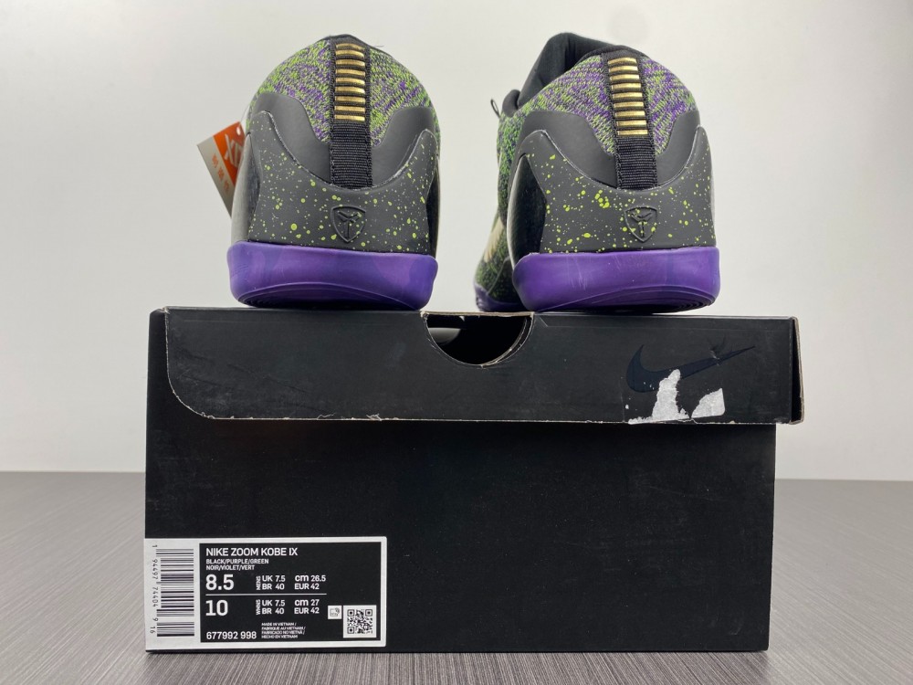 Nike Kobe 9 Low Mamba Moment  677992-998