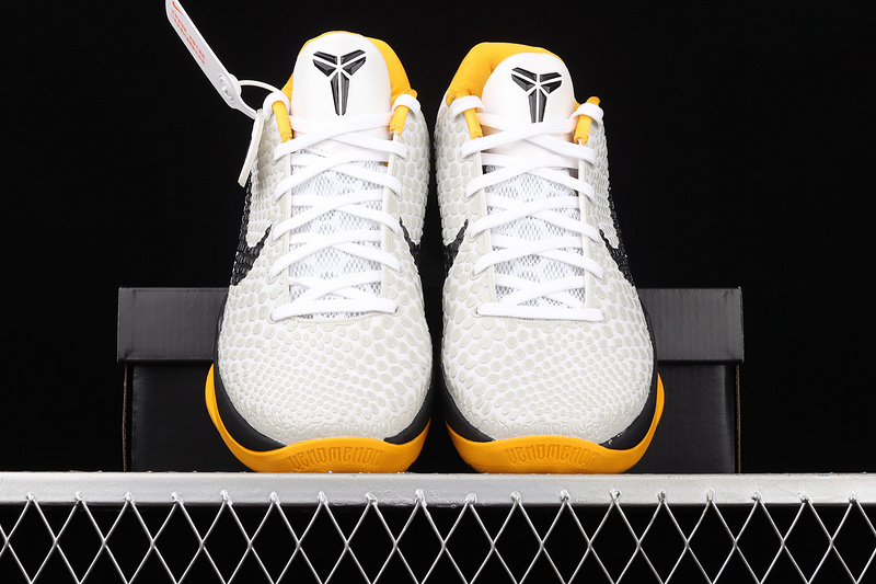 Kobe 6 Protro Playoff Pack White Del Sol  CW2190-100