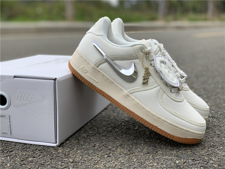 Nike Air Force 1 Low Travis Scott Sail AQ4211-101