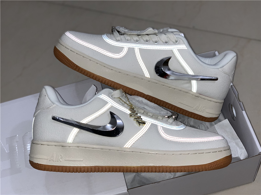 Nike Air Force 1 Low Travis Scott Sail AQ4211-101