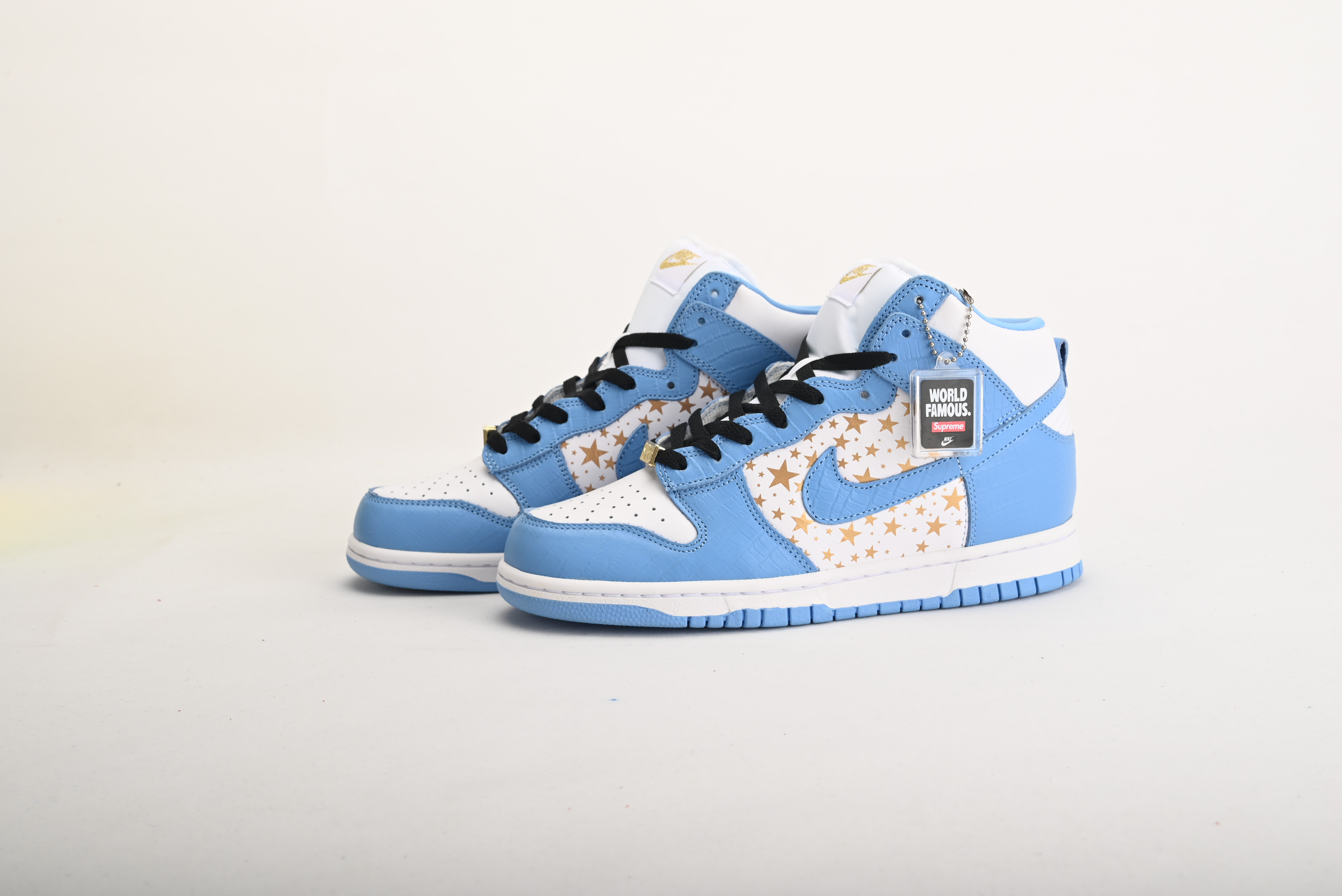 nike dunk high pro sb S*p*e blue stars 307385-141