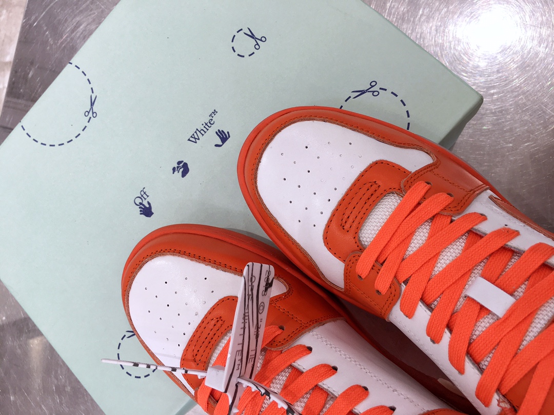 OFF-WHITE OOO Low Out of Office Red White  OMIA189R21LEA0012501