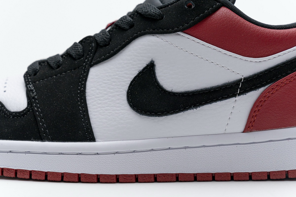 Jordan 1 Low Black Toe  553558-116