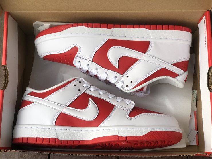 Nike Dunk Low Championship Red (2021) DD1391-600