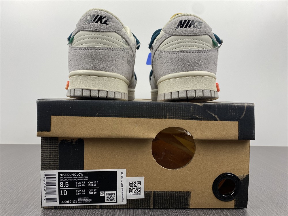 Nike Dunk Low Off-White Lot 16  DJ0950-111