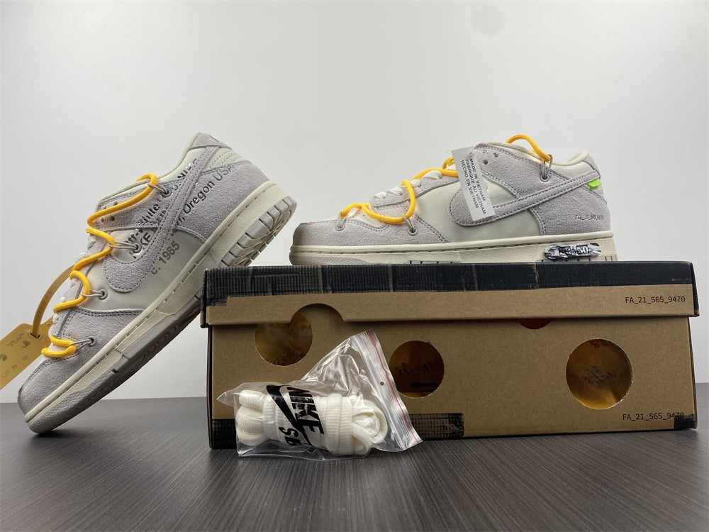 Nike Dunk Low Off-White Lot 39  DJ0950-109