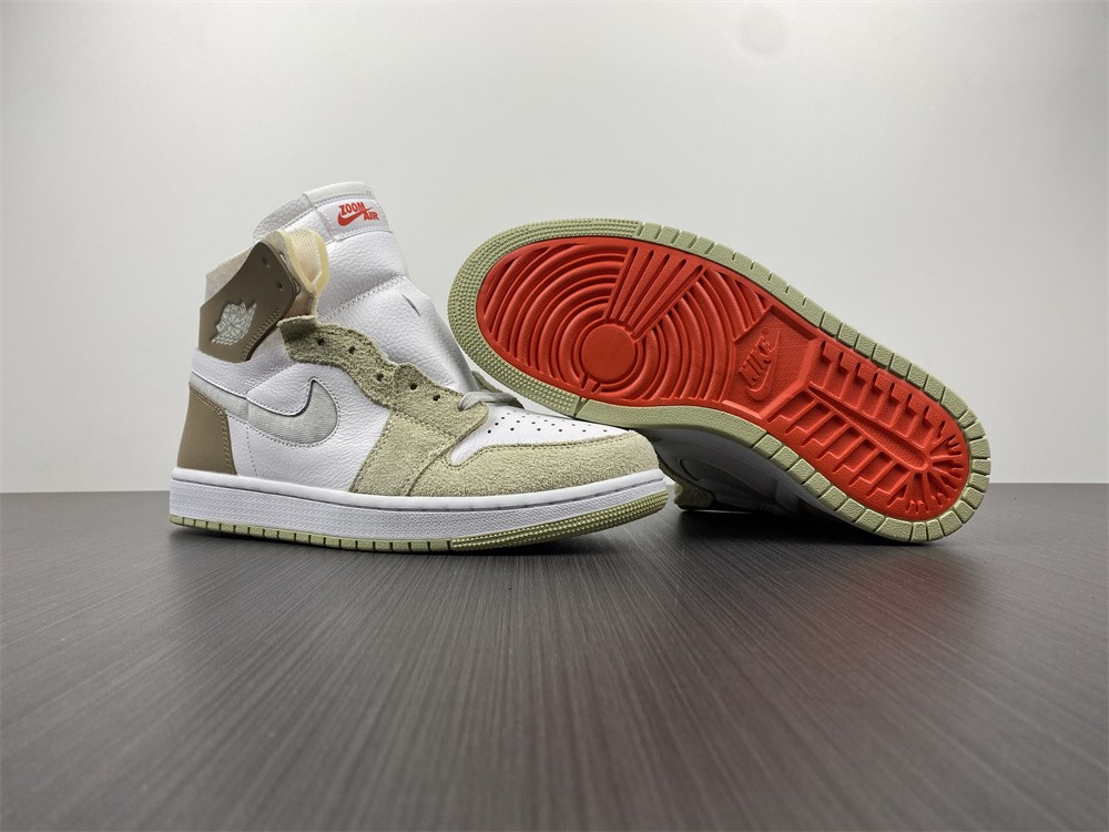 Jordan 1 High Zoom Air CMFT Olive Aura (W)  CT0979-102