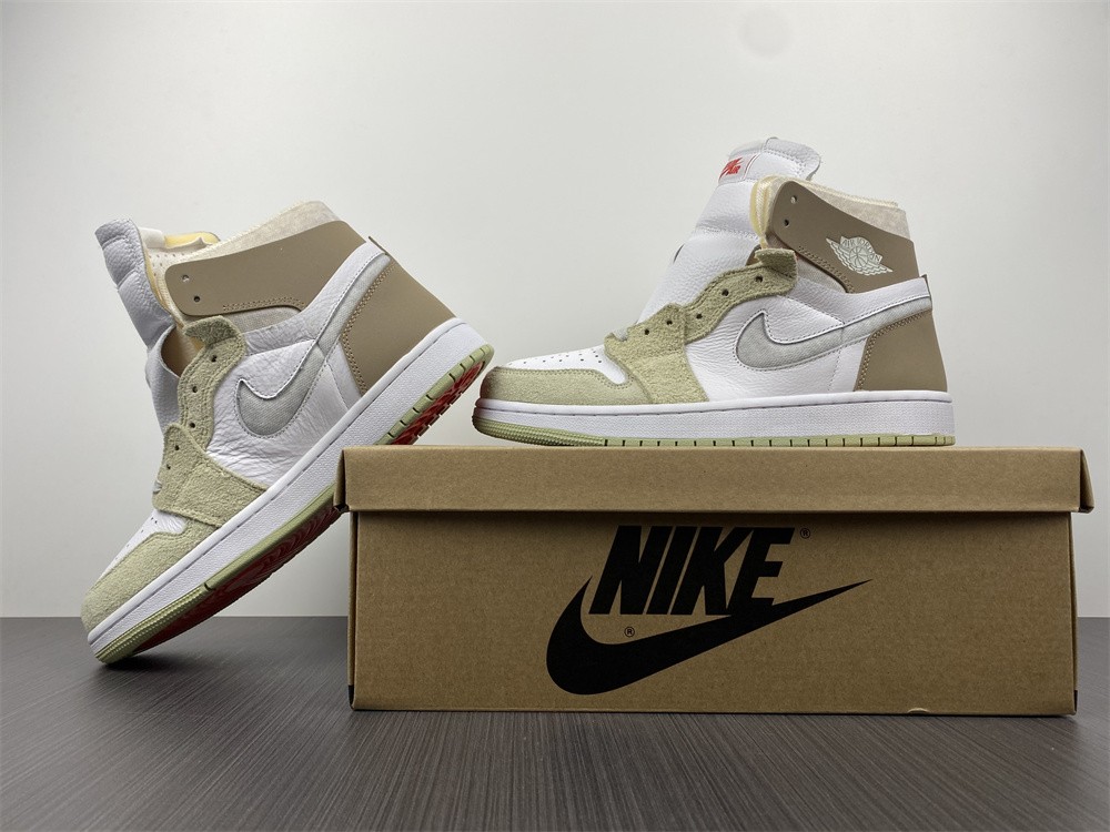Jordan 1 High Zoom Air CMFT Olive Aura (W)  CT0979-102