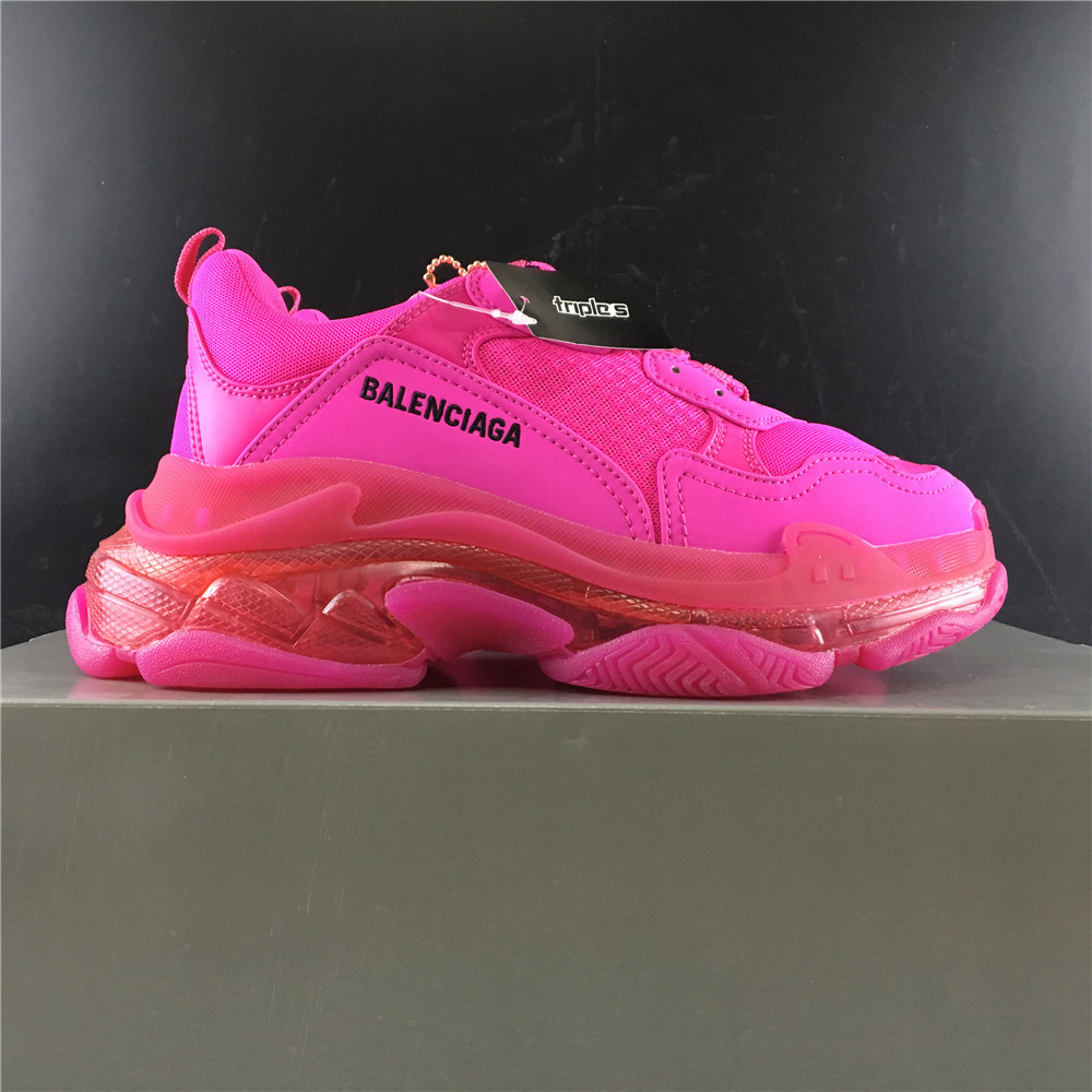 Ba1enc1aga Triple S Pink 541624W2FG15059