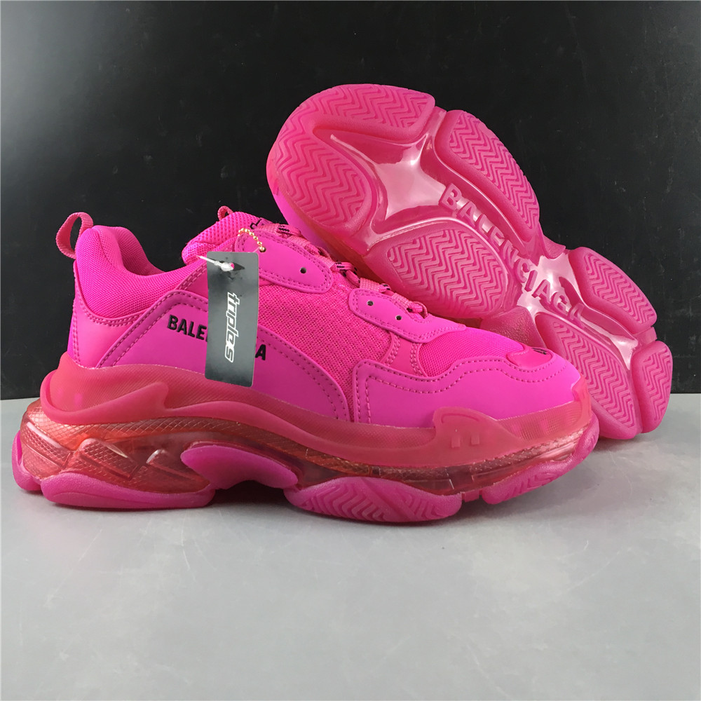 Ba1enc1aga Triple S Pink 541624W2FG15059