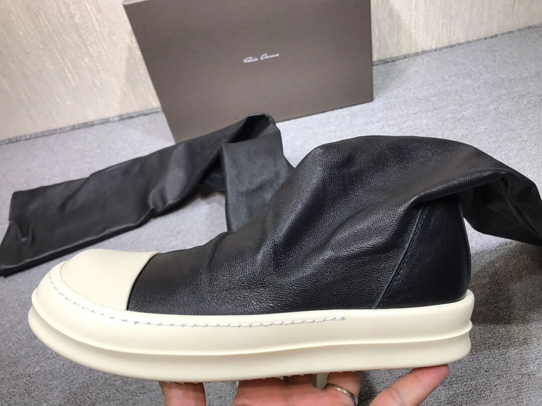 Rick Owens high knee sneakers 20211019