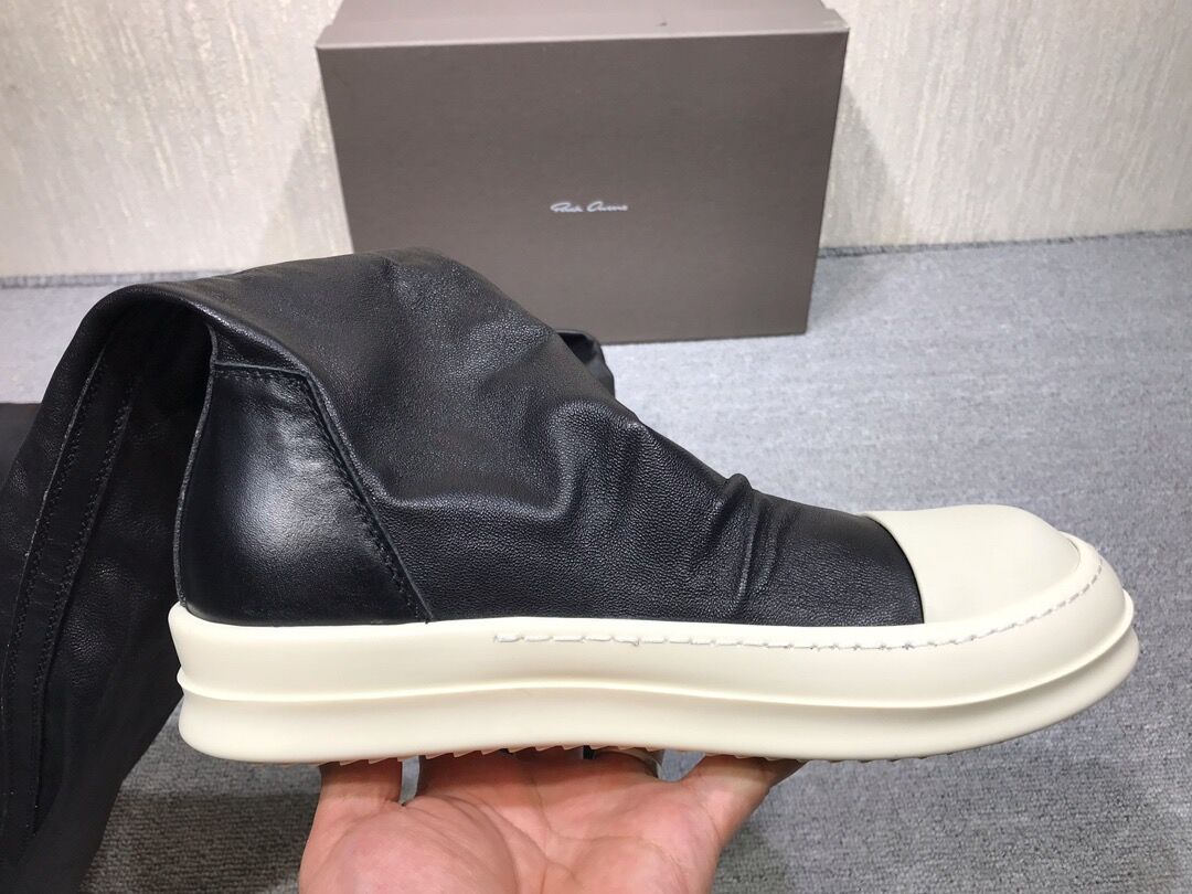 Rick Owens high knee sneakers 20211019