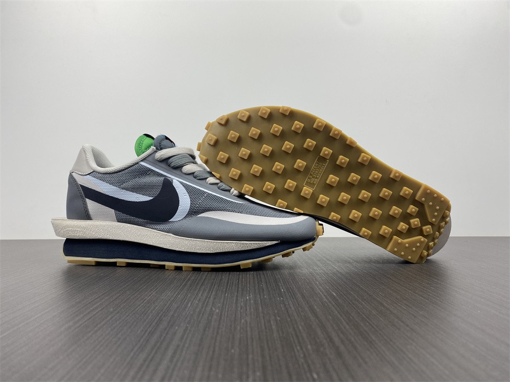 Nike LD Waffle sacai CLOT Kiss of Death 2 Cool Grey DH3114-001 Hifoot.ru