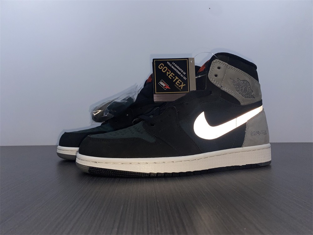 Jordan 1 Retro High Element Gore-Tex Black Particle Grey  DB2889-001 Hifoot.ru