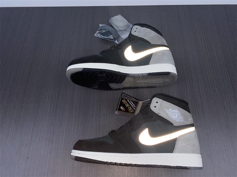 Jordan 1 Retro High Element Gore-Tex Black Particle Grey  DB2889-001 Hifoot.ru