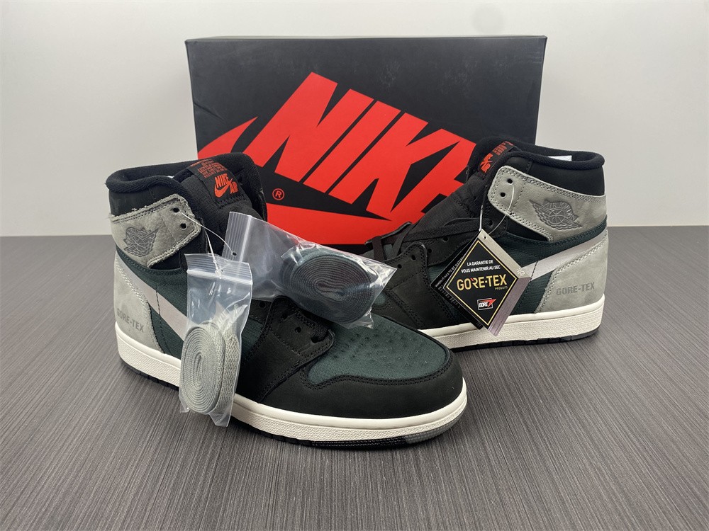 Jordan 1 Retro High Element Gore-Tex Black Particle Grey  DB2889-001 Hifoot.ru