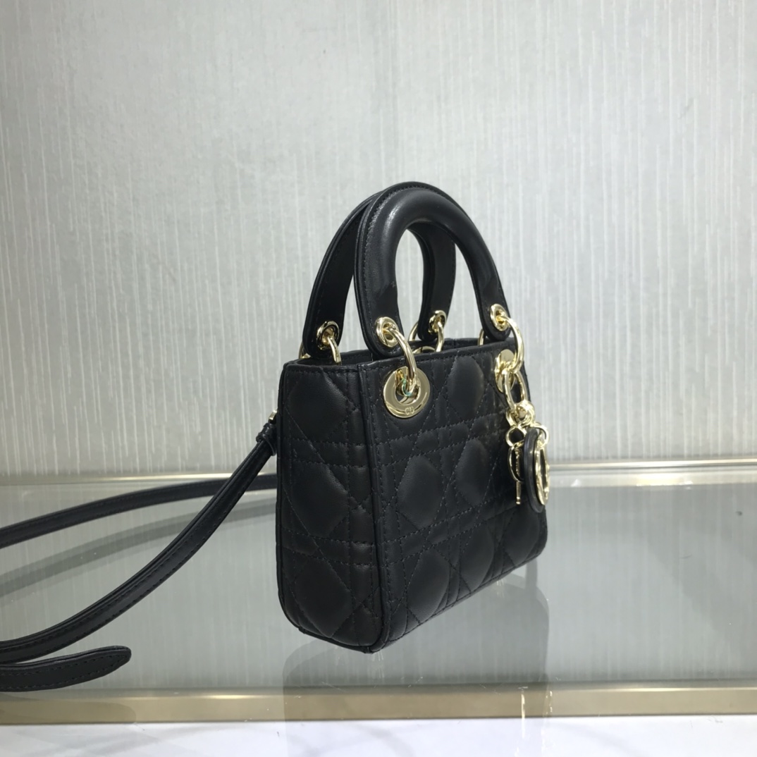 D10r Lady D10r Bag Black 9202# 12*10*5cm