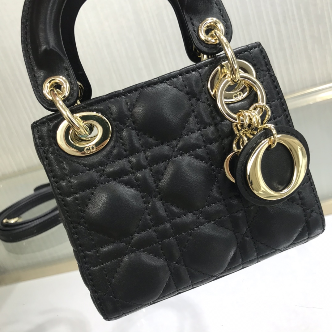 D10r Lady D10r Bag Black 9202# 12*10*5cm