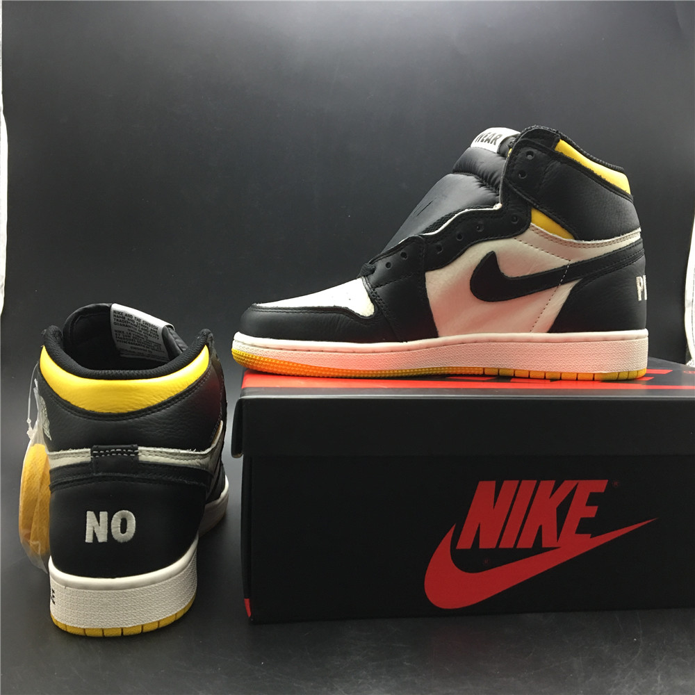 Jordan 1 Retro High Not for Resale Varsity Maize  861428-107