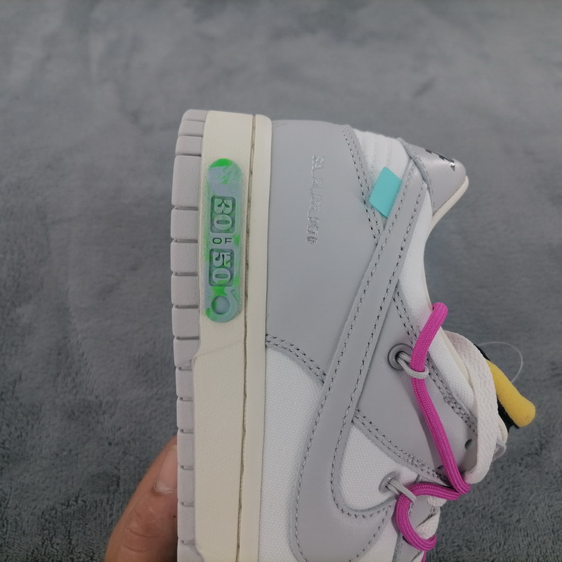 Nike Dunk Low Off-White Lot 30 DM1602-122 Hifoot.ru