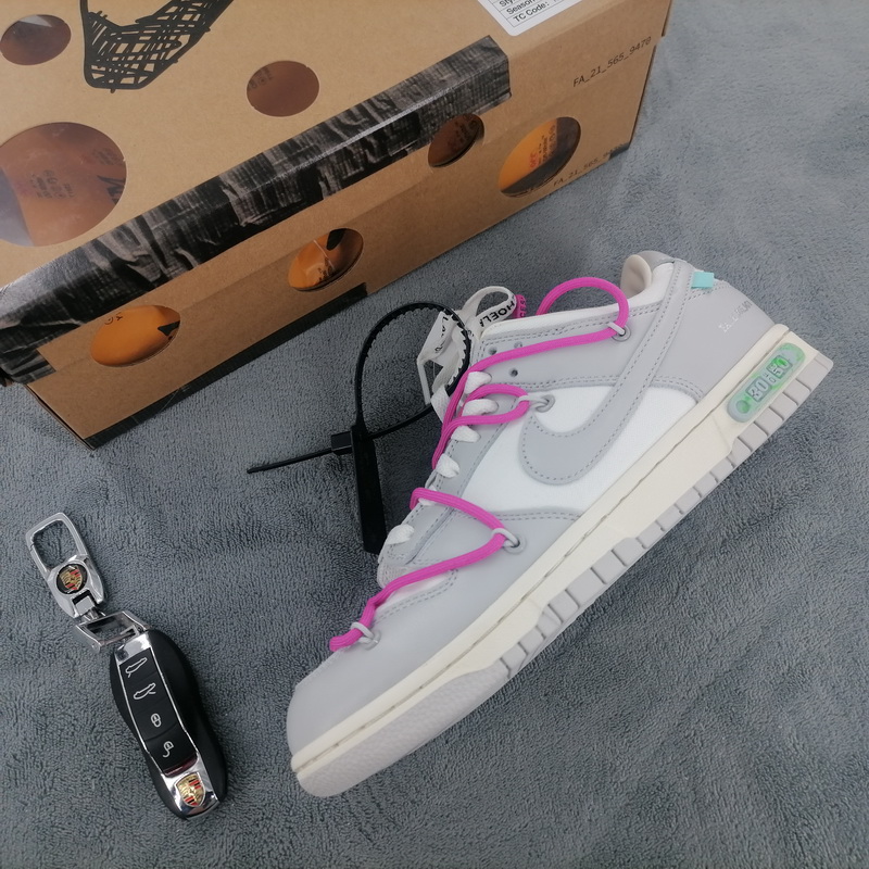 Nike Dunk Low Off-White Lot 30 DM1602-122 Hifoot.ru