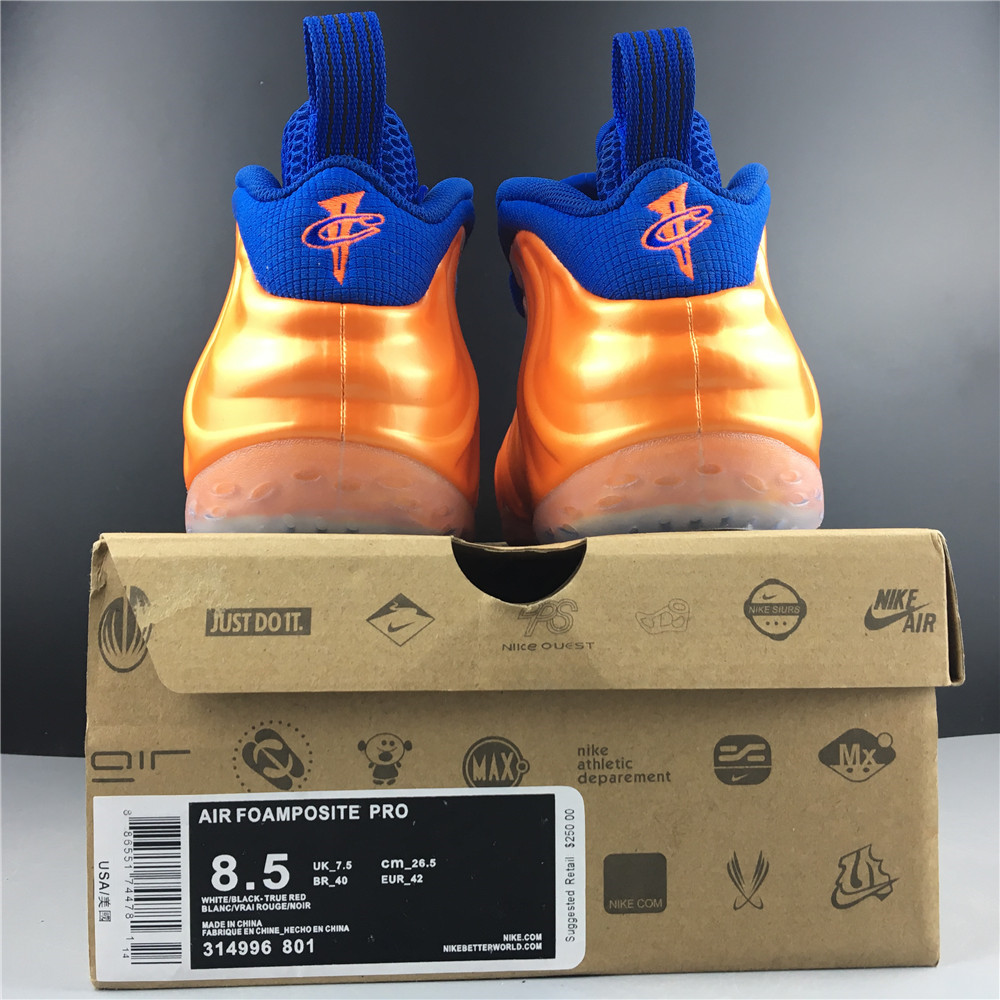 Nike Air Foamposite One Knicks 314996-801