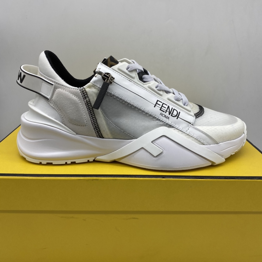 Fend1 Nylon Low Top White 7E1392EKVF0AGX
