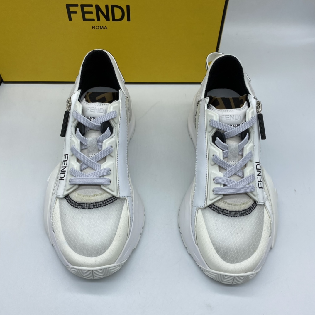 Fend1 Nylon Low Top White 7E1392EKVF0AGX