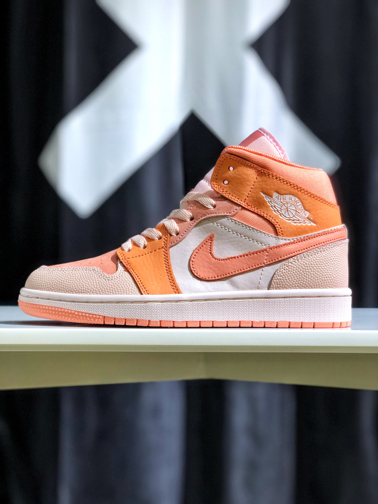 Jordan 1 Mid Apricot Orange (W)  DH4270-800