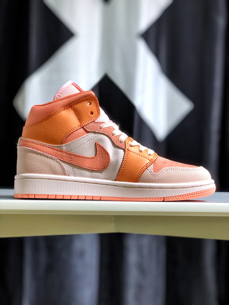 Jordan 1 Mid Apricot Orange (W)  DH4270-800