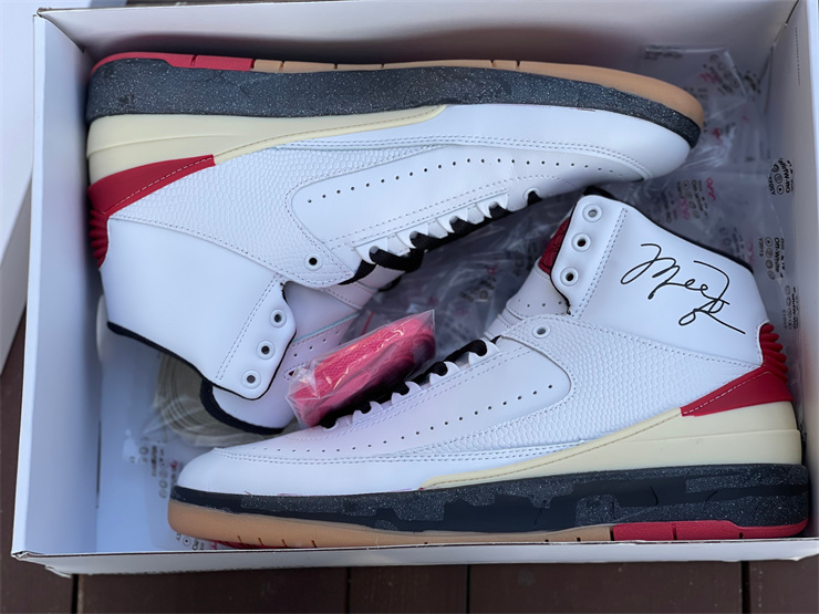 Jordan 2 Retro Off-White White Red DJ4375-106