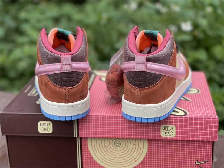 Nike Dunk Mid Social Status Free Lunch Chocolate Milk  DJ1173-700