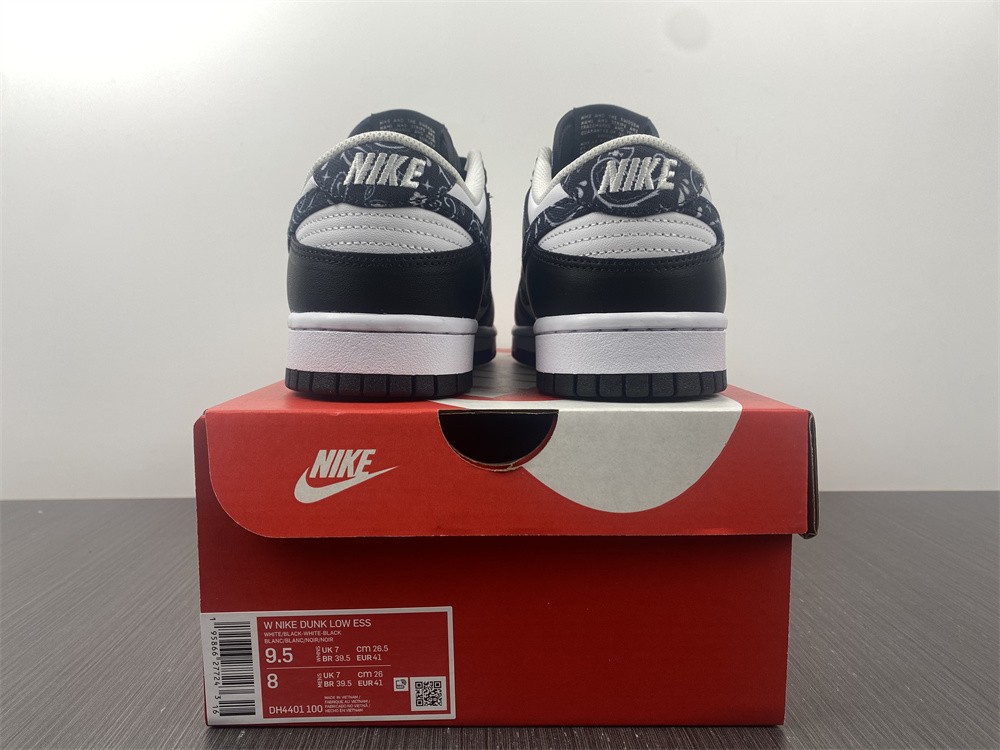 Nike Dunk Low Black Paisley (W)  DH4401-100