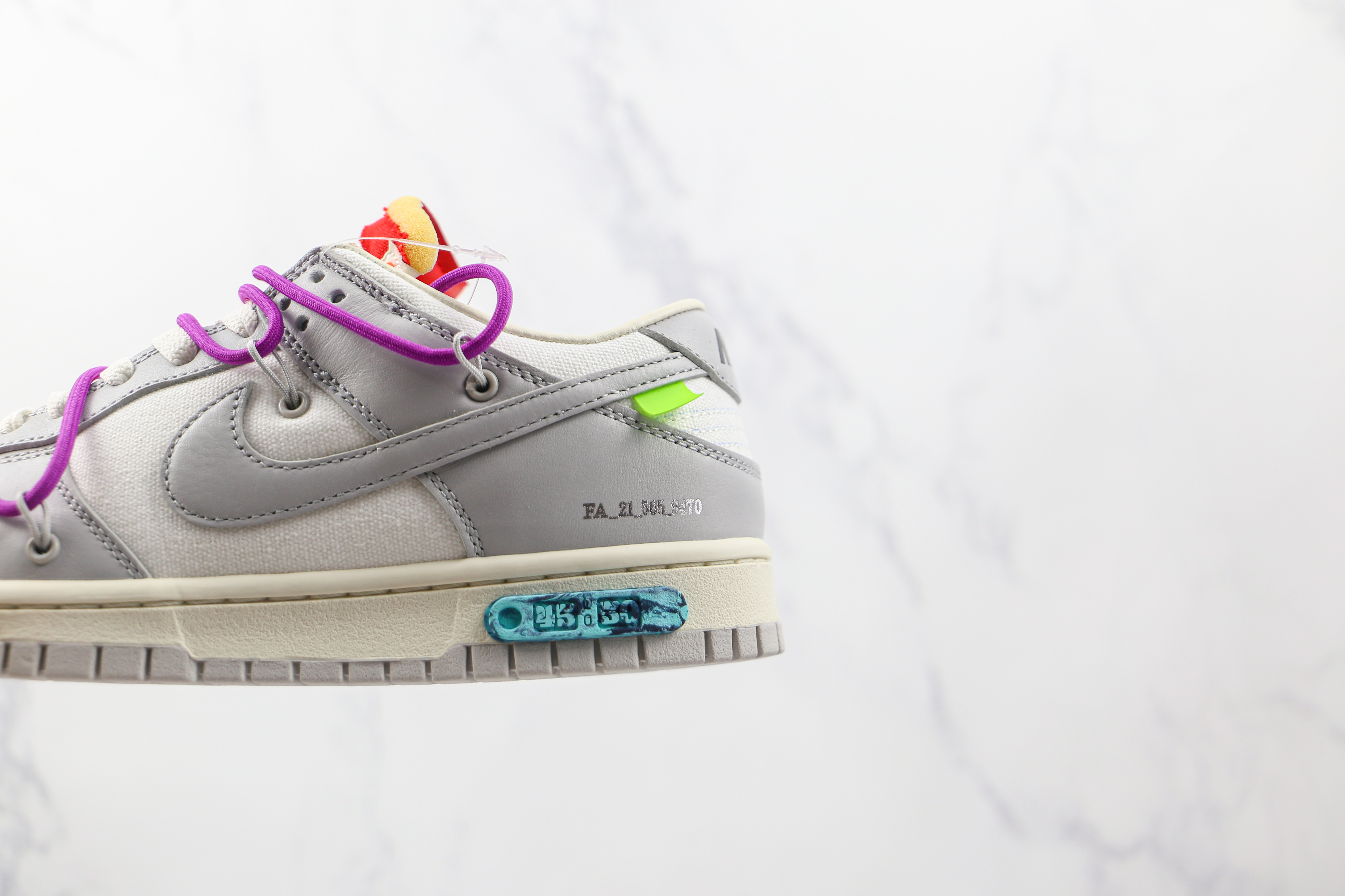 Nike Dunk Low Off-White Lot 45  DM1602-101
