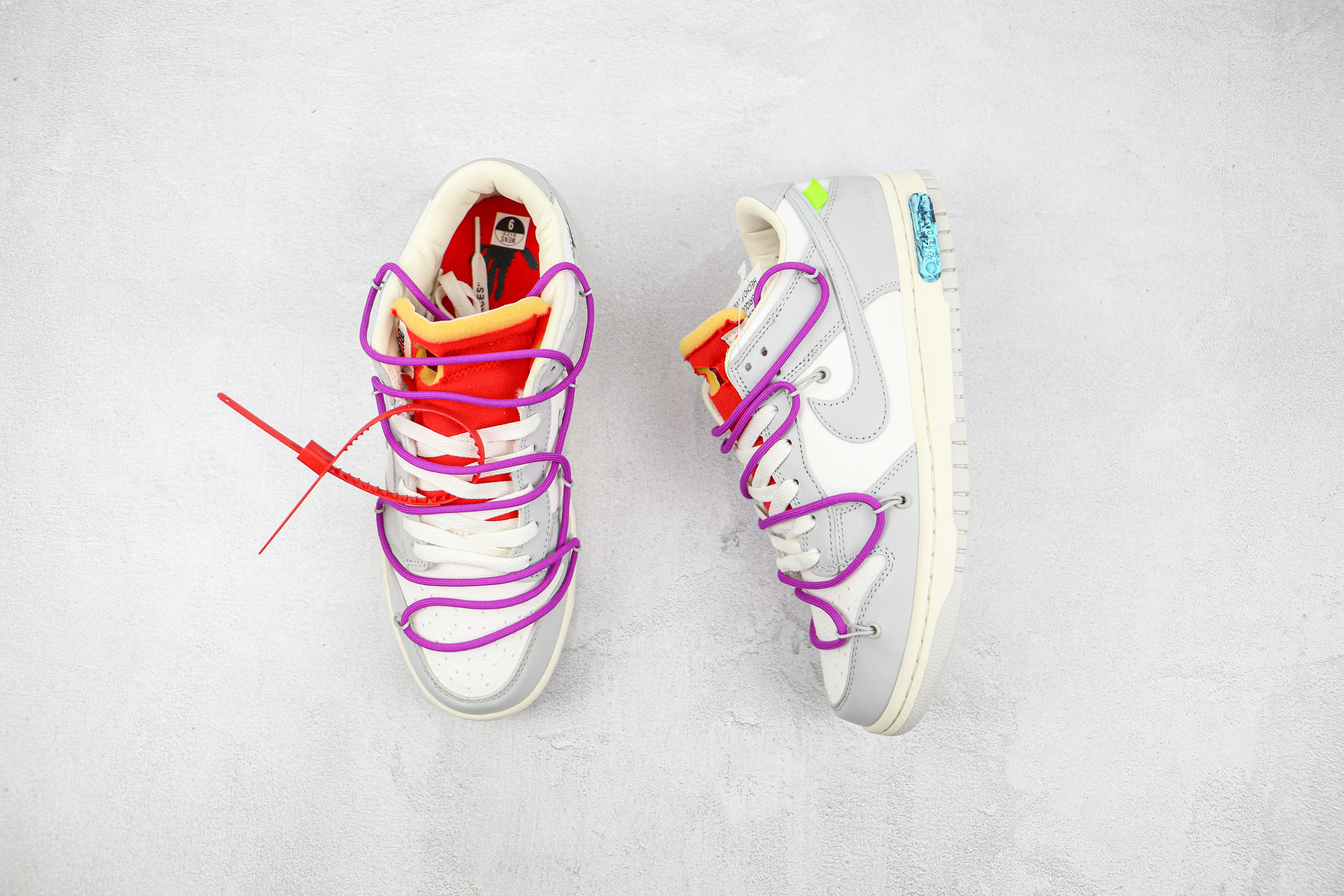 Nike Dunk Low Off-White Lot 45  DM1602-101