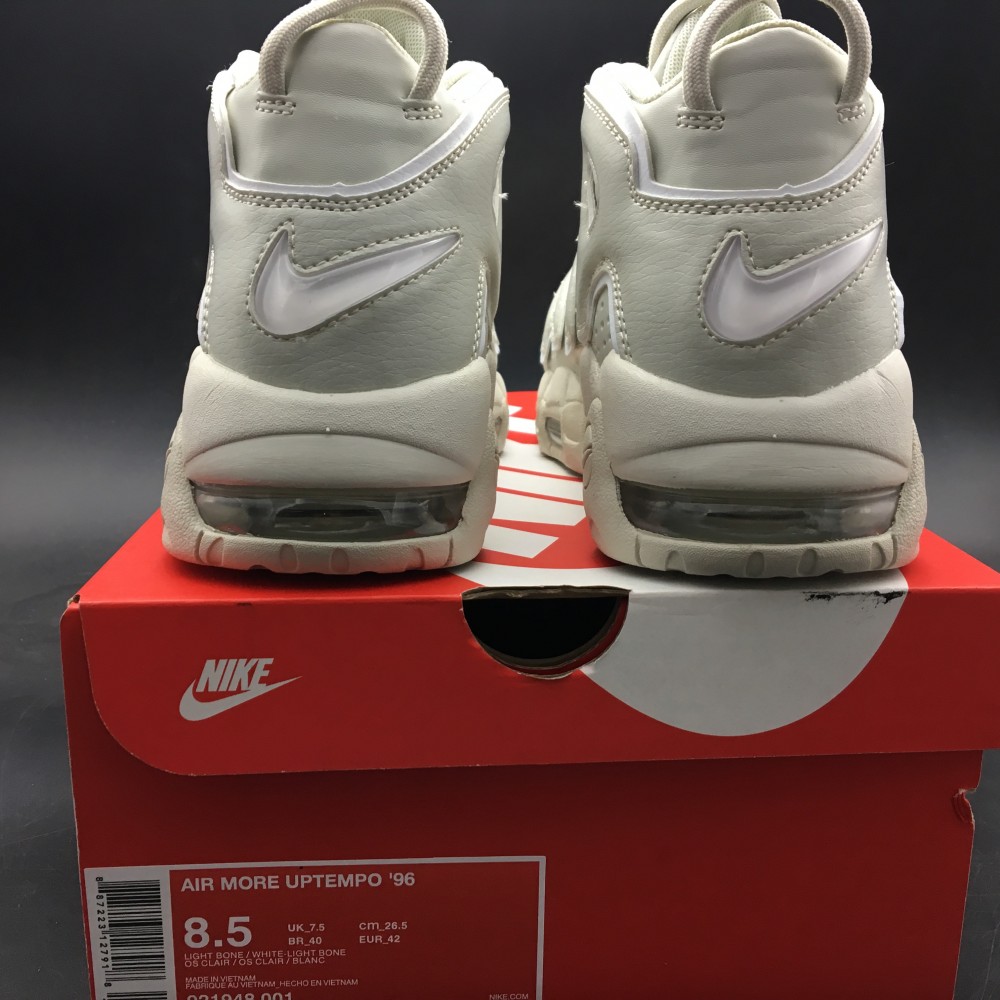 Nike Air More Uptempo Triple White  921948-100