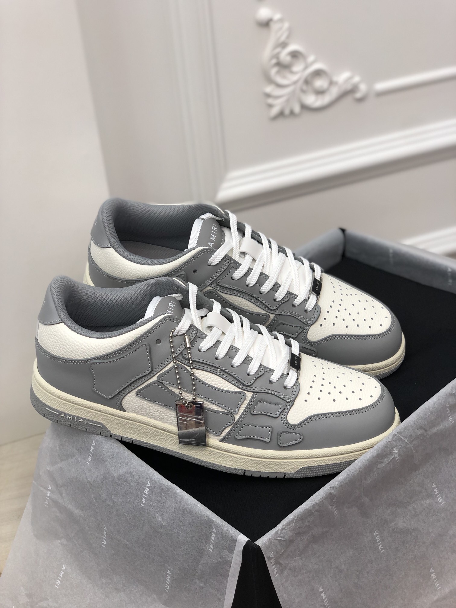 Am1r1 Skeleton Low-Skel top Sneakers 2022031402