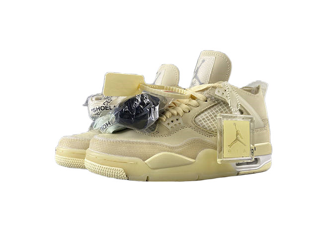 Air Jordan 4 Retro Off-White Sail (W) CV9388-100