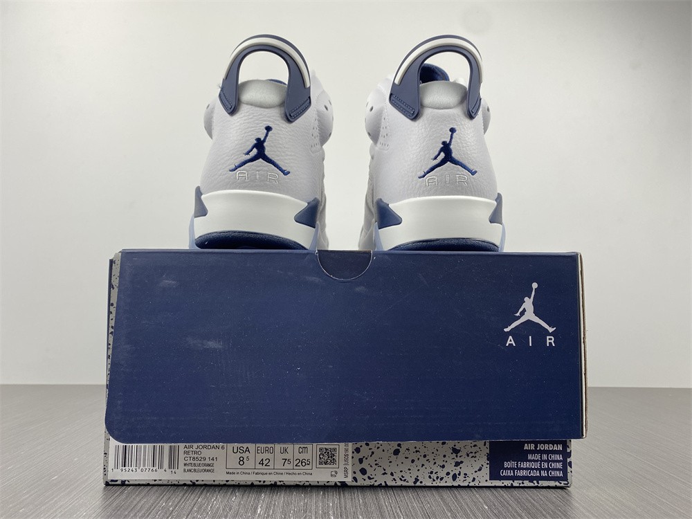 Jordan 6 Retro Midnight Navy 2022  CT8529-141