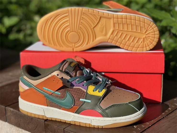 Nike Dunk Low Scrap Archeo Brown  DB0500-200