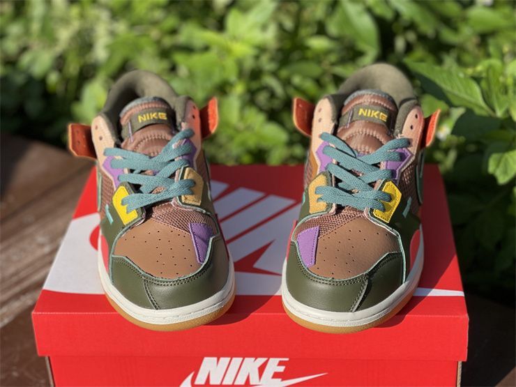 Nike Dunk Low Scrap Archeo Brown  DB0500-200