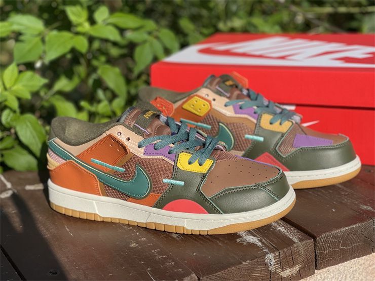 Nike Dunk Low Scrap Archeo Brown  DB0500-200