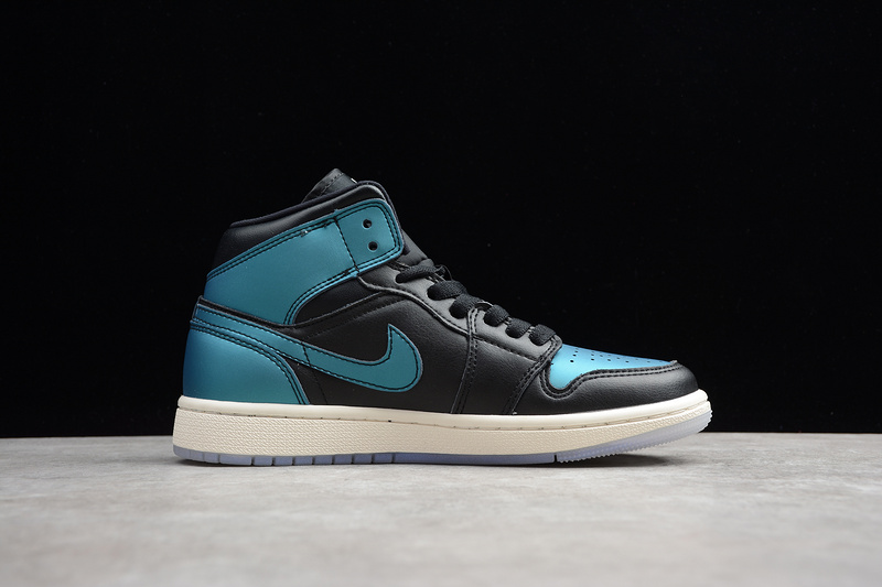 Jordan 1 Mid Iridescent Black  BQ6472-009