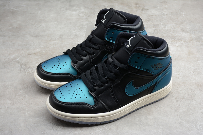 Jordan 1 Mid Iridescent Black  BQ6472-009