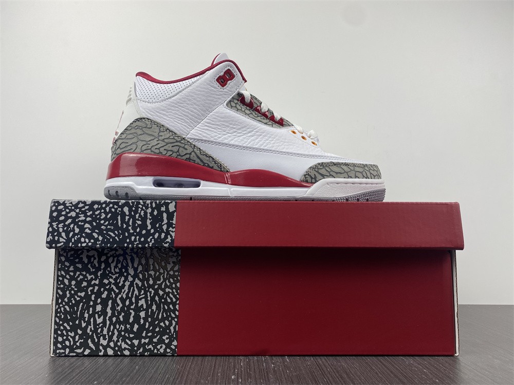 Jordan 3 Retro Cardinal Red  CT8532-126