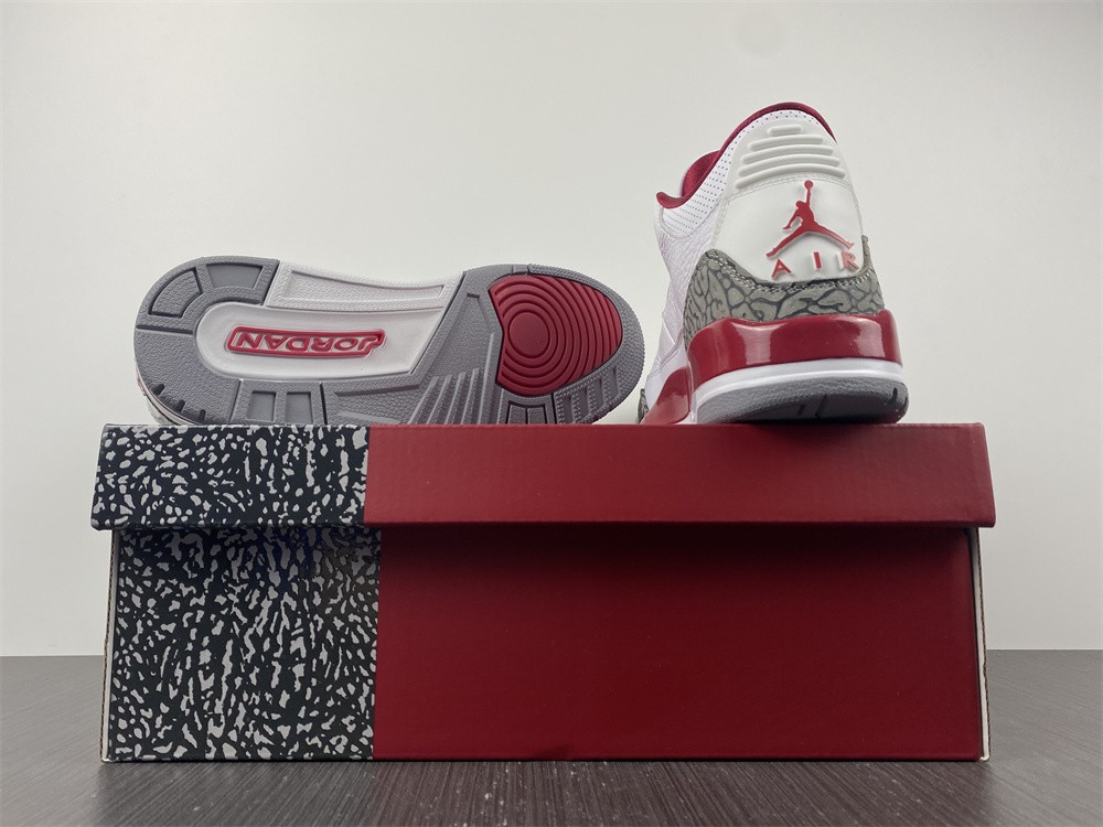 Jordan 3 Retro Cardinal Red  CT8532-126