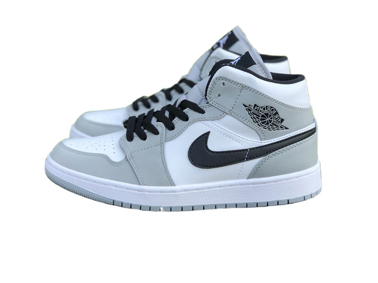 Nike Air Jordan 1 Mid Light Smoke Grey 554724-092