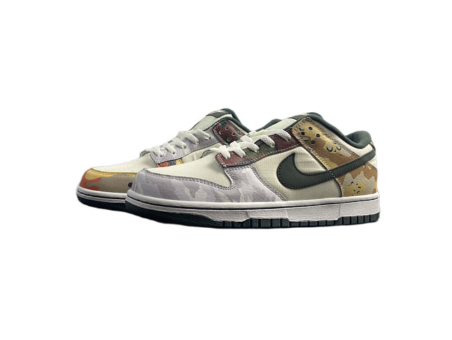 Nike Dunk Low SE Sail Multi-Camo DH0957-100