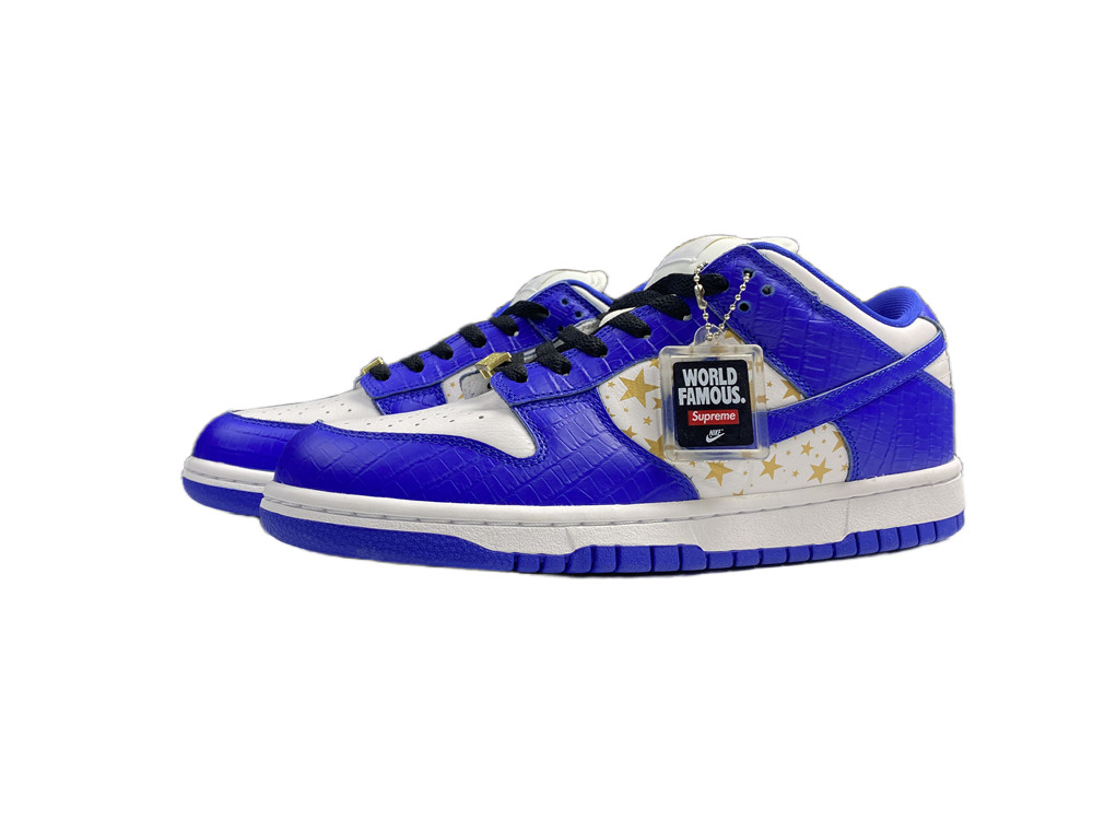 nike sb dunk low S*p*e stars hyper royal (2021) dh3228-100